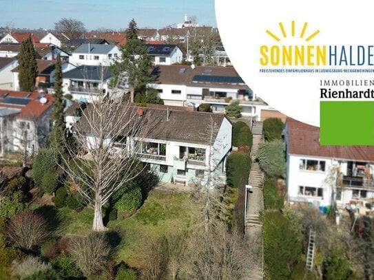 SONNENHALDE! Vermietetes Einfamilienhaus in Ludwigsburg-Neckarweihingen