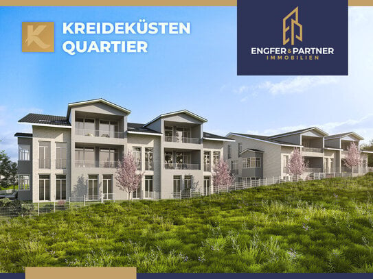 "Kreideküsten Quartier" - 20 hochwertige Neubau-ETW mit Tiefgarage & tlw. Ostseeblick! KfW55!