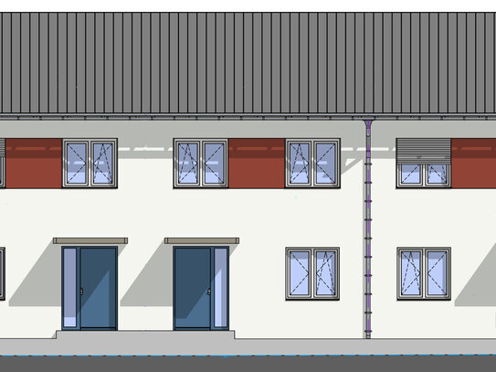 Attraktives Reihenendhaus im Süden der Stadt