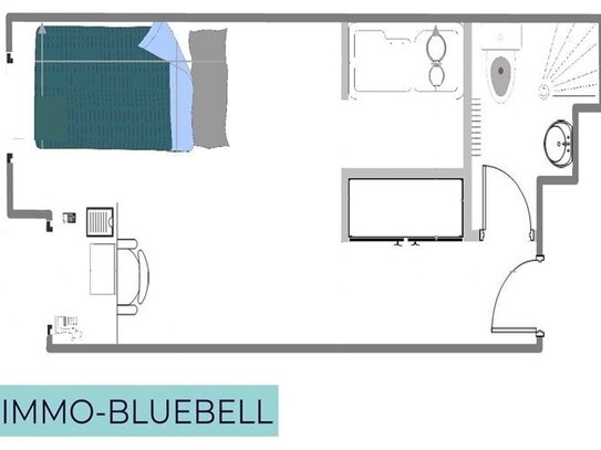 Clevere Kapitalanlage: 1-Zimmer-Apartment mit Keller und verkehrsgünstiger Lage in MZ Laubenheim