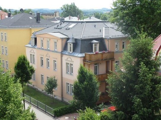 3-Raum-Wohnung in ruhiger Zentrumslage m. großem Balkon