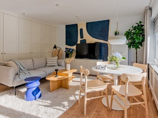 Designer Wohnung mit Atmosphäre in einem märchenhaften Städtchen bei Frankfurt