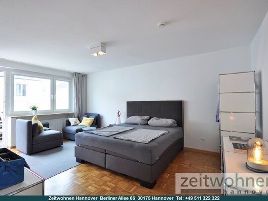 Maschsee, Südstadt, schick, zentral, schön, 1 Zimmer Apartment mit Balkon