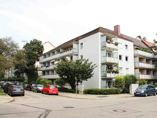 Zentral gelegenes 1-Zimmer-Apartment mit Balkon in sehr angenehmer Wohnanlage