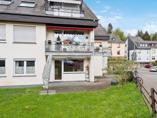 Wohnung statt Haus- großzügige Wohnung mit Garten in ruhiger Wohnlage!