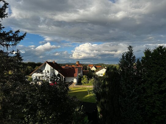 OG Wohnung mit Balkon und Gartennutzung