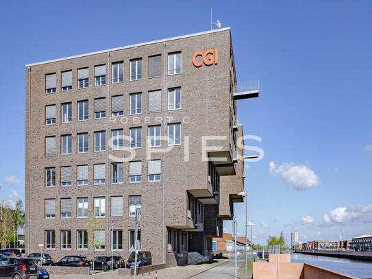 Moderne Bürofläche mit traumhaftem Ausblick auf die Weser und den Europahafen