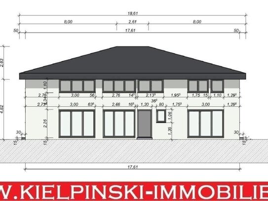 Baugrundstück mit Baugenehmigung für 6 Whg. + 3 Stpl. in einer Sackgasse von HH-Niendorf