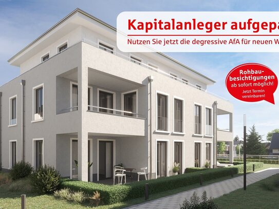 Kapitalanleger aufgepasst! Nutzen Sie jetzt die degressive AfA für neuen Wohnraum!