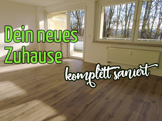 4 Zimmer Wohnung (Hochparterre) mit durchdachtem Grundriss und großem Balkon - komplett neu saniert - 1 Monat KM frei (…