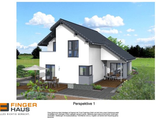 Neubau mit FingerHaus "ALLES RICHTIG GEMACHT. FingerHaus B-Plan 68 Stralsund Andershof