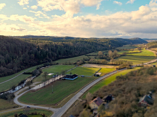 Sonnige Aussichten über dem Lauterachtal