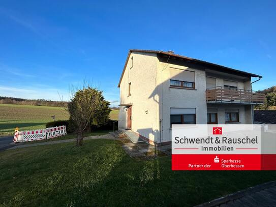 Zweifamilienhaus mit Garten und Garage in Grebenau-Udenhausen