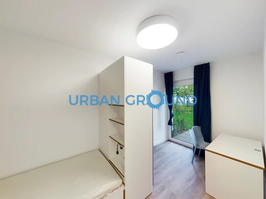 Mietrabatt - Möbliertes 1 Zimmer Apartment mit Terrasse - nur 25 Min . mit Öffentlichen in Friedrichshain