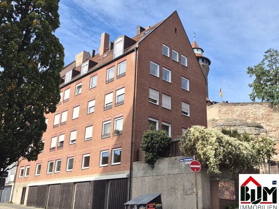 *Altstadt - Burgblick - Gartenterrasse - 3-Zimmer - frisch modernisiert*