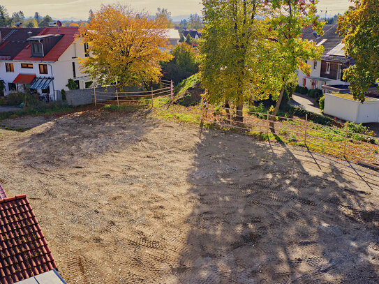 Sonniges Baugrundstück für 4 DHH in Bestlage von Geretsried