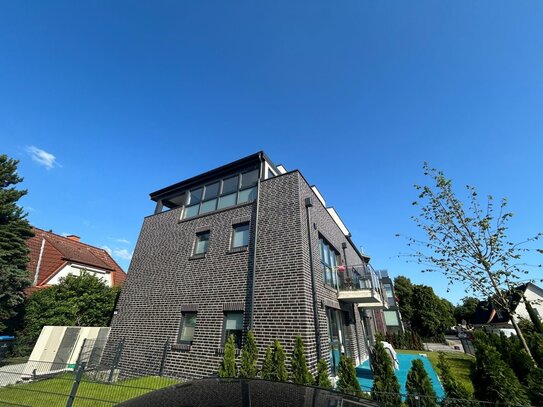 Moderne 3-Zimmer-Penthouse-Neubauwohnung (ENDETAGE) mit zwei Dachterrassen in Hamburg-Tonndorf