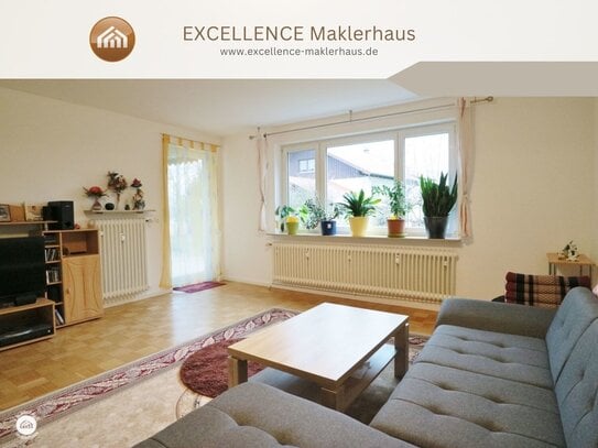 Ländlich und doch stadtnah - helle Erdgeschosswohnung mit Garten unweit Memmingen!