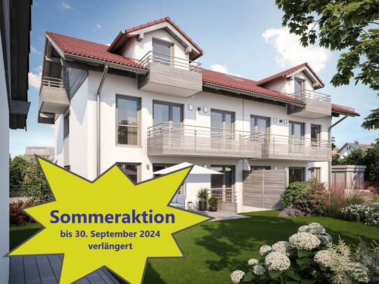 Exklusive 5-Zimmer-Maisonette-Wohnung mit großem Garten am grünen Ortsrand von Sauerlach