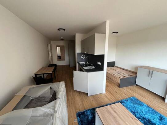 Möblierte 1-Zimmer-Wohnung in zentraler Lage zum Erstbezug 01.07.!