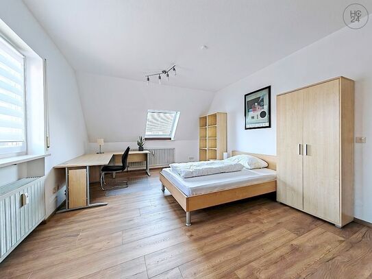 Helles, schön möbliertes Studioapartment mit WLAN und Parkplatz in Heroldsberg bei Nürnberg