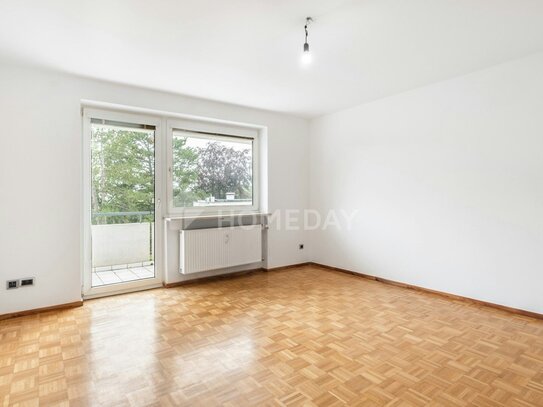 Attraktive 2-Zimmer-Wohnung mit EBK und Loggia in ruhiger Lage von München