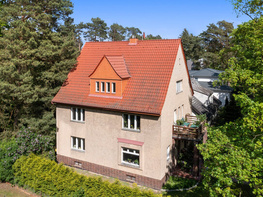 Provisionsfrei! Historische Ein-, Zwei-, Dreifamilienhausvilla (Baumeister-Villa) von 1936 in Traumlage!