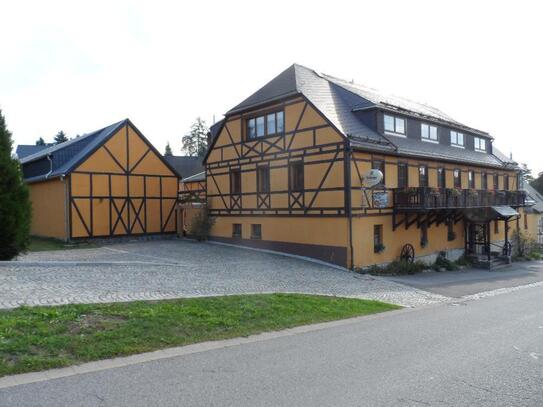 Hotelanwesen ***14 Zimmer, Gaststätte, Saal, Bowling, Pension, Parkplätze, Biergarten***