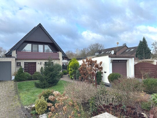 PURNHAGEN-IMMOBILIEN - Ritterhude - Freist. 1-Fam.-Haus mit Vollkeller u. Garage in guter Wohnlage