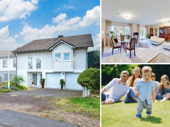 PHI KÖLN - Großzügiges Einfamilienhaus mit schönem Garten und Doppelgarage in Bornheim-Hemmerich!