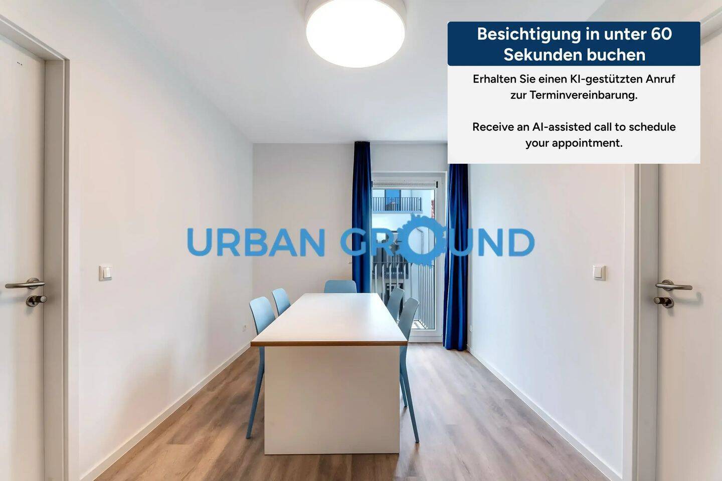Vollständig eingerichtetes Privatzimmer mit Balkon in einer 5er gemischten WG - Foto 1