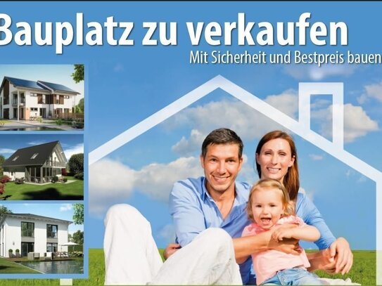 Grundstück für frei geplantes Haus such sympathische Familie!