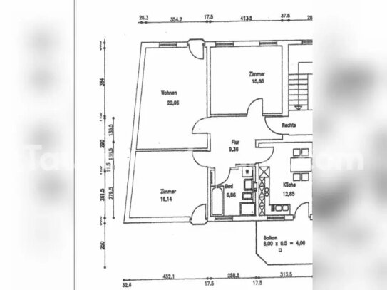 [TAUSCHWOHNUNG] Schöne3 Zi-Wohnung in direkter Umgebung zur Li-Meile / Eilen