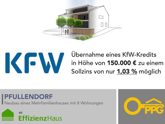 *PROVISIONSFREI* Übernahme eines KFW 40 QNG Kredites in Höhe von 150T€ zu einem Sollzins von 1,03 %