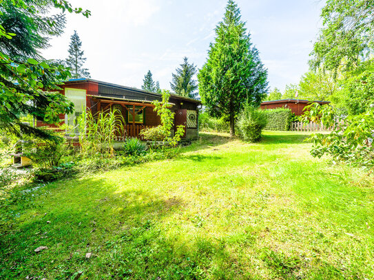 Gemütlicher Rückzugsort am Wasser - Erholungsbungalow am Krummen See