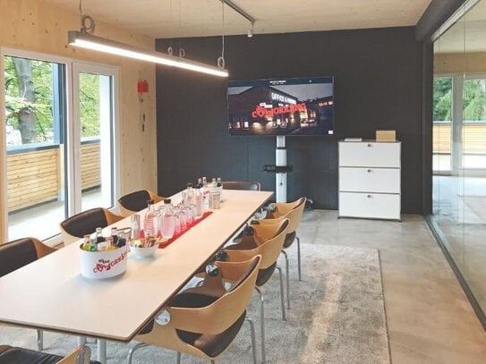 Ambientvolle Arbeitsplätze im Coworking Space in Olpe - All-in-Miete