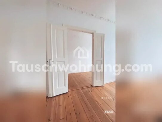 [TAUSCHWOHNUNG] Wunderschöne, helle sanierte Altbauwohnung, Stuck, Holzboden