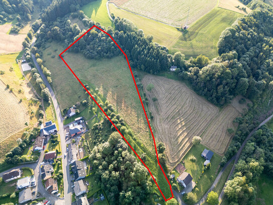 Bauerwartungsland in Höhenlage von Mettendorf