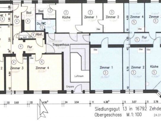 4-Raum-Wohnung zu Vermieten