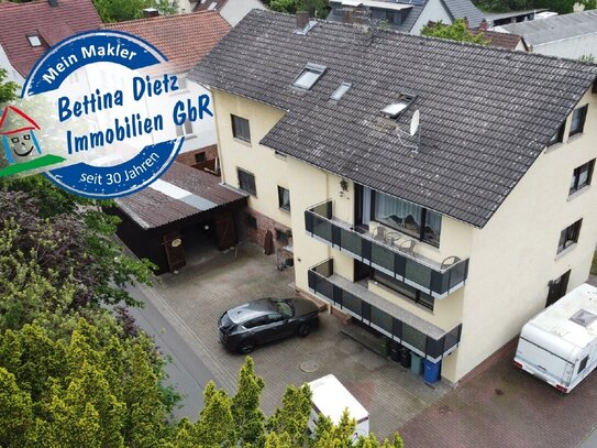 DIETZ: Großzügiges 4-Familienhaus in Gelnhausen - Höchst! Zwei Wohnungen frei!