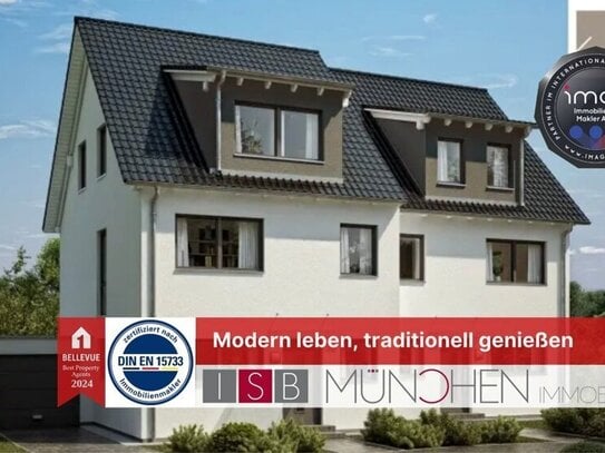 Neubau-Sensation: Moderne Doppelhaushälften in Gernlinden für Alle die das gehobene Landleben lieben.