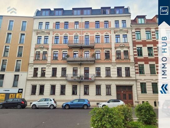 ++ Weiße Elster und Karl-Heine-Kanal direkt in der Nähe - 2-Zimmer-Wohnung mit Balkon in Plagwitz ++