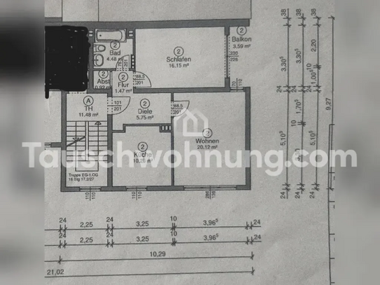 [TAUSCHWOHNUNG] 60 qm in Nippes