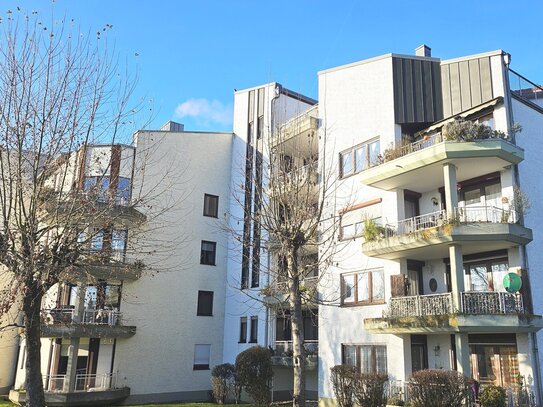 2-Zimmer-Dachterrassen-Wohnung mit Wow-Effekt-, inkl. Tiefgaragenstellplatz in Heining-Passau