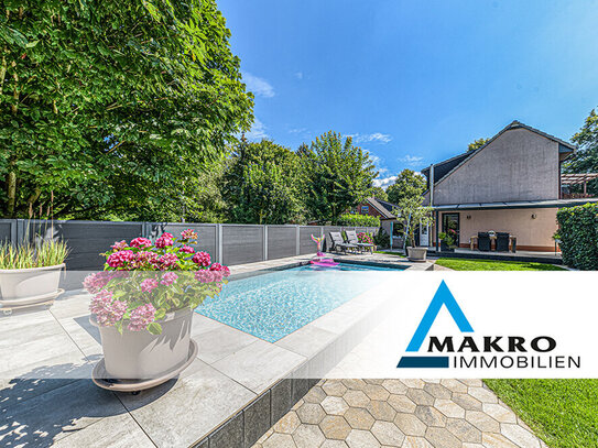 3D VIRTUAL TOUR - Top 3-Zi.-Eigentumswohnung mit Garten und Pool in Elmshorn