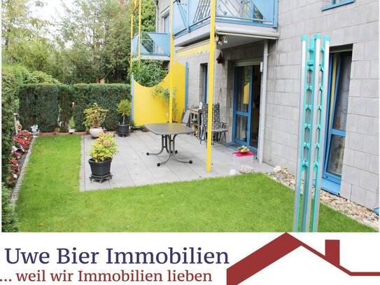 Füße hochlegen erwünscht! Ruhige Gartenwohnung mit großzügigem Wohn-Essbereich und Terrasse.