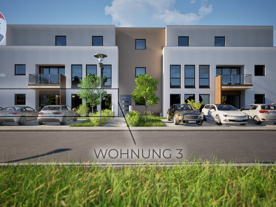 Neubauprojekt von 20 Eigentumswohnungen: "Nachhaltiges Wohnen" in Saarburg - Wohnung 3 im EG / HS. 1