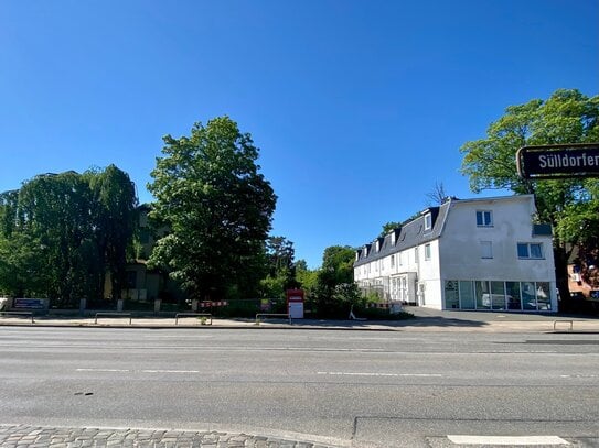 Attraktives Baugrundstück mit Baugenehmigung für 12 Wohneinheiten in Hamburg-Iserbrook