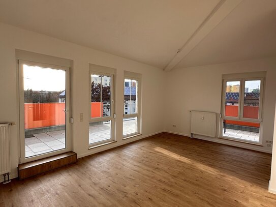 2 Zimmer-Penthouse Wohnung mit 40qm Dachterrasse