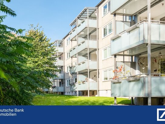 Helle und modernisierte 3-Zimmer-Eigentumswohnung mit großer Loggia in HH-Lohbrügge